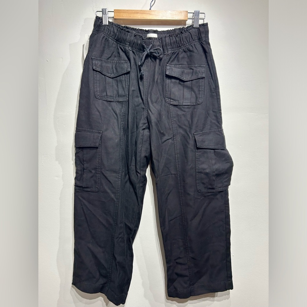 Aritzia Wilfred Free Gaia Cargo Pants // Black // Size 8 // NWT - Picture 5 of 14